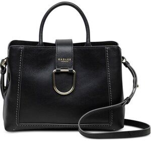 Radley London Primrose Hill Black  D Loop Shoulder Bag- NWOT